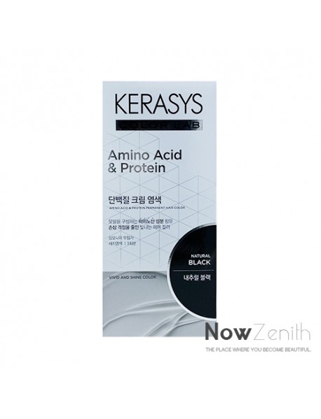[KERASYS] Color Lab Amino Acid & Protein Permanent Hair Color - 120g #Natural Brown