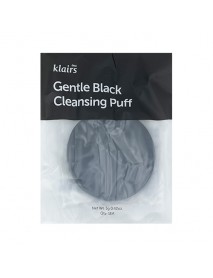 [KLAIRS] Gentle Black Cleansing Puff - 1ea