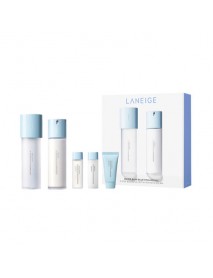 (LANEIGE) Water Bank Blue Hyaluronic 2 Step Essential Set - 1Pack (5items) #for Normal to Dry skin