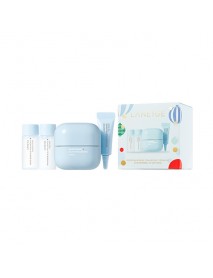 (LANEIGE) 2022 Holiday Water Bank Blue Hyaluronic Cream Set - 1Pack (4items) #for Normal to Dry skin