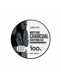 [LEBELAGE] Moisture Charcoal Purity 100% Soothing Gel - 300ml