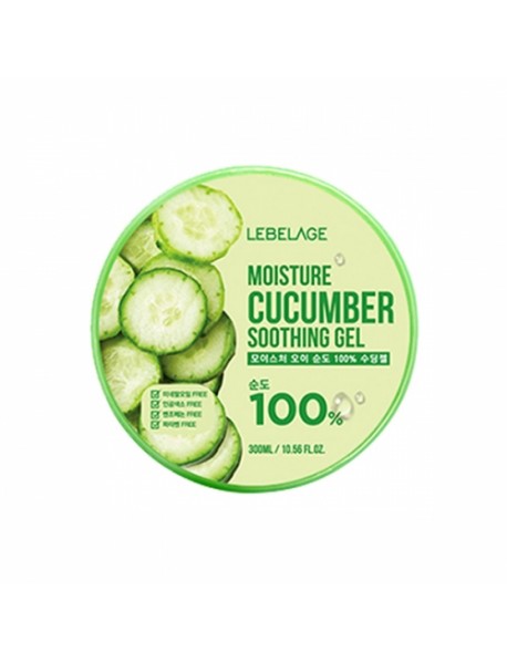 [LEBELAGE] Moisture Cucumber Purity 100% Soothing Gel - 300ml