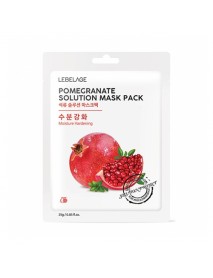[LEBELAGE] Solution Mask Pack - 10pcs #Pomegranate