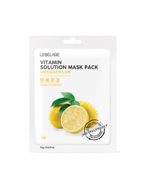 [LEBELAGE] Solution Mask Pack - 10pcs #Vitamin