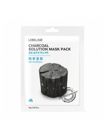 [LEBELAGE] Solution Mask Pack - 10pcs #Charcoal
