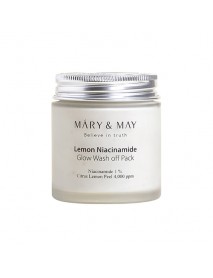 [MARY & MAY] Lemon Niacinamide Glow Wash Off Pack - 125g