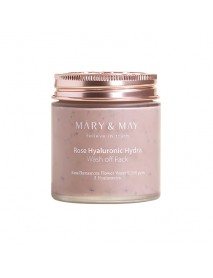 [MARY & MAY] Rose Hyaluronic Hydra Wash Off Pack - 125g