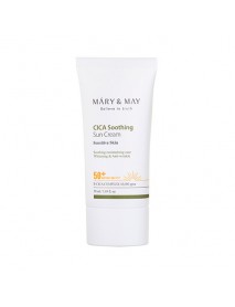 [MARY & MAY] Cica Soothing Sun Cream - 50ml (SPF50+ PA++++)