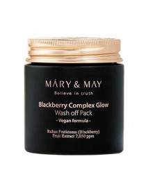 [MARY & MAY] Blackberry complex glow Wash Off Pack - 125g