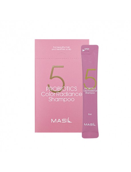 [MASIL_SE] 5 Probiotics Color Radiance Shampoo - 1Pack (8ml x 20ea) (EXP : 2024. Dec. 20)
