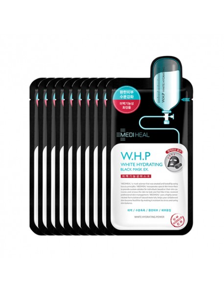 (MEDIHEAL) WHP White Hydrating Black Mask EX - 1pack(10pcs)