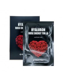 [MEDI-PEEL] Hyaluron Rose Energy Tox Ampoule Mask - 1Pack (30ml x 10ea)