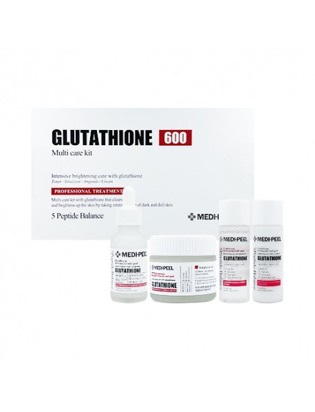 [MEDI-PEEL] Glutathione 600 Multi Care Kit - 1Pack (4items) (레드)