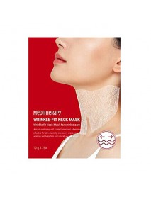 (MEDITHERAPY) Wrinkle-Fit Neck Mask - 1Pack (10g x 7ea)