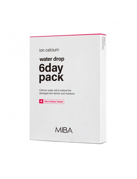 (MIBA) Ion Calcium Water Drop 6day Pack - 1Pack (20ml x 6ea)