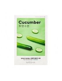 [MISSHA] Airy Fit Sheet Mask - 10pcs #Cucumber