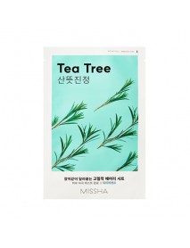 [MISSHA] Airy Fit Sheet Mask - 10pcs #Tea Tree