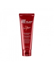 [MISSHA] Amazon Red Clay Pore Pack Foam Cleanser - 120ml