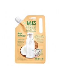 [MISSHA] Talks Vegan Squeeze Pocket Sleeping Mask - 10g #Mega Nutritious
