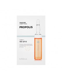 [MISSHA] Mascure Solution Sheet Mask - 10pcs #Propolis