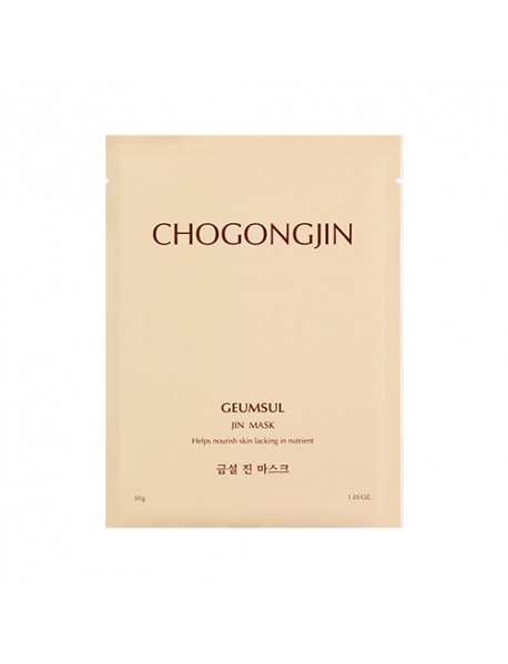 [MISSHA] Chogongjin Geumsul Jin Mask - 10pcs (30g)