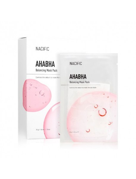 (NACIFIC) AHABHA Balancing Mask Pack - 1Pack (30g x 10ea)