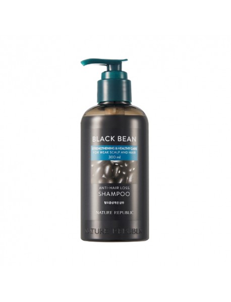 [NATURE REPUBLIC] Black Bean Anti Hair Loss Shampoo - 300ml