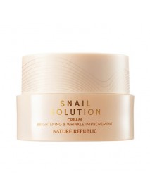 [NATURE REPUBLIC] Snail Solution Cream - 52ml