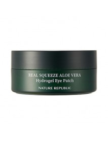[NATURE REPUBLIC] Real Squeeze Aloe Vera Hydrogel Eye Patch - 60sheets