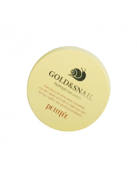 [PETITFEE] Gold & Snail Hydrogel Eye Patch - 1Pack(60pcs)