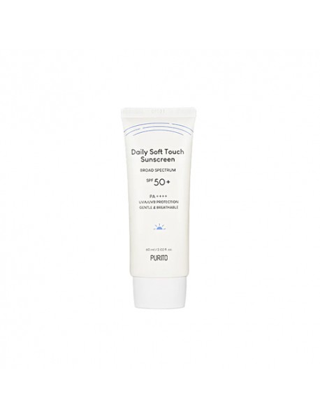 (PURITO) Daily Soft Touch Sunscreen - 60ml (SPF50+ PA++++)