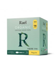 (RAEL) Organic Cotton Cover Pads Regular - 1Pack (14P)