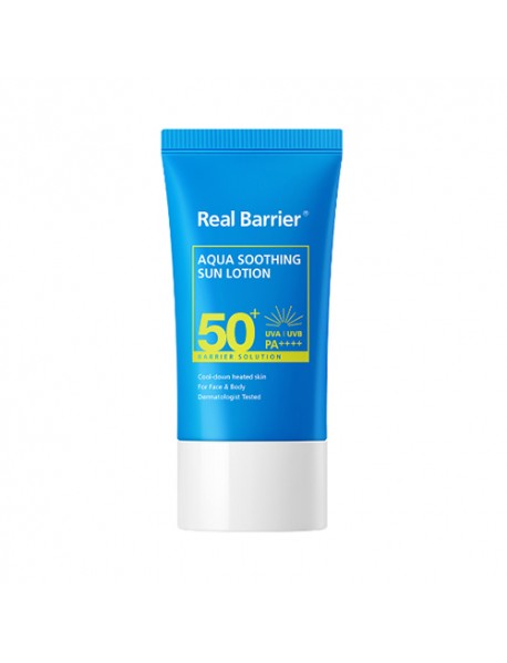 (REAL BARRIER) Aqua Soothing Sun Lotion - 50ml (SPF50+ PA++++)