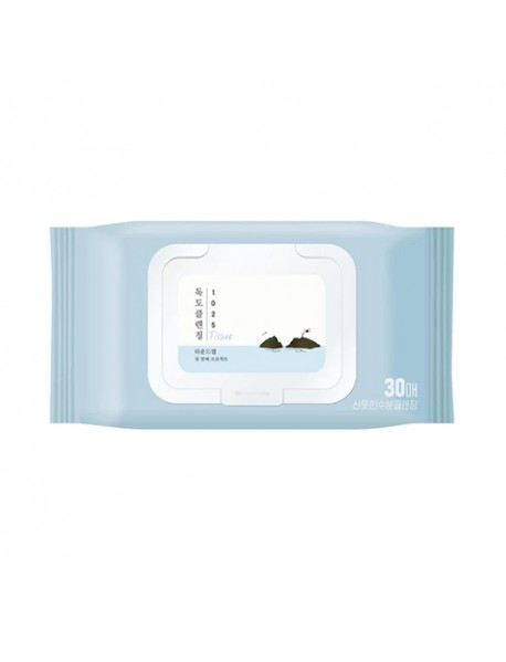 (ROUND LAB) 1025 Dokdo Cleansing Tissue - 1Pack (30pcs)