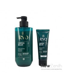 [RYO] Deep Cleansing & Cooling Shampoo - 1Pack (480ml + 112ml)
