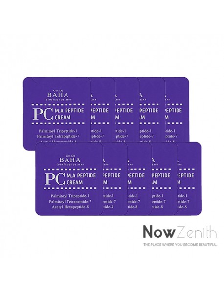 [COS DE BAHA_SP] PC M.A Peptide Cream Testers - 10pcs (1.5ml x 10ea)