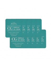 [COS DE BAHA_SP] CG Centella Gel Cream Testers - 10pcs (1.5ml x 10ea) 