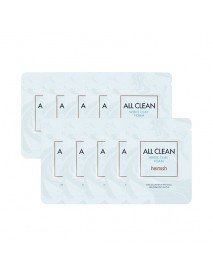 [HEIMISH_SP] All Clean White Clay Foam Testers - 10pcs (2ml x 10pcs)