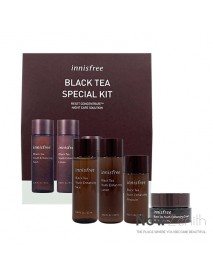 [INNISFREE_SP] Black Tea Special Kit - 1Pack (4items)