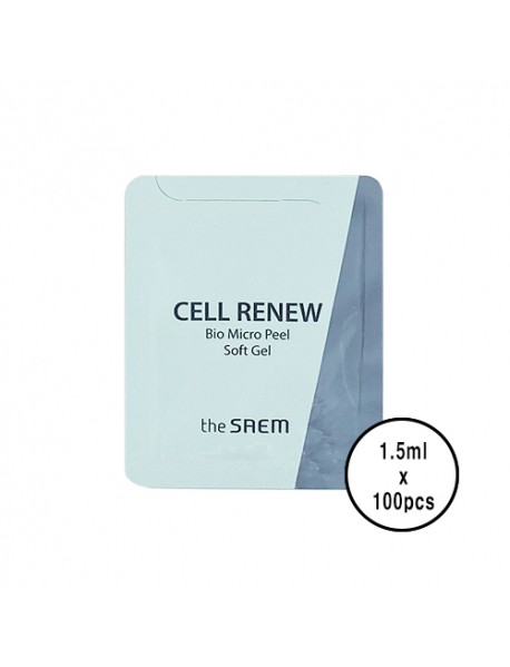 [THE SAEM_SP x 100] Cell Renew Bio Micro Peel Soft Gel Testers - 100pcs (1.5ml x 100pcs) [★BUNDLE★]