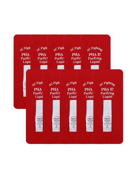 [TIAM_SP] AC Fighting PHA 12 Purifying Liquid Testers - 10pcs (1.2ml x 10pcs)