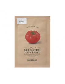 (SKINFOOD) Sous Vide Mask Sheet - 10pcs (18g x 10pcs) #Tomato