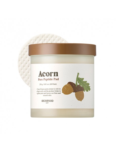 (SKINFOOD) Acorn Pore Peptide Pad - 250g (60pads)