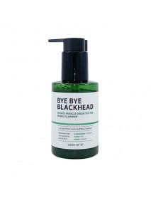 [SOME BY MI] Bye Bye Blackhead 30 Days Miracle Green Tea Tox Bubble Cleanser - 120g