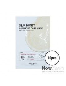 [SOME BY MI] Real Honey Luminous Care Mask - 10pcs (20g x 10pcs)