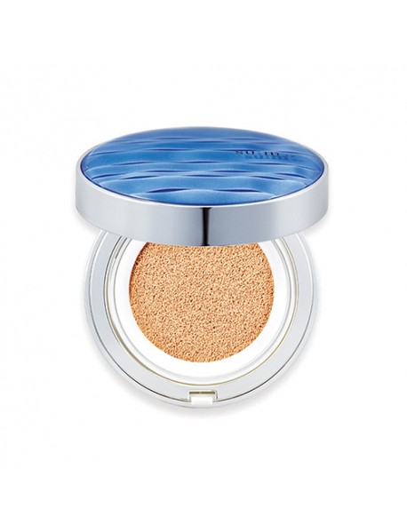 (SU:M 37) Water-full CC Cushion Perfect Finish - 1Pack (15g x 2ea) (SPF50+ PA+++) #02 Natural Beige