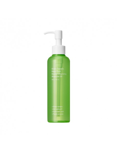 (SUNGBOON EDITOR) Green Tomato Deep Pore Double Cleansing Ampoule Oil - 200g