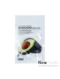 [TENZERO] Solution Sheet Mask - 1Pack (25ml x 10pcs) #Nourishing Avocado
