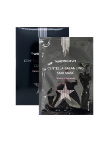 (THANK YOU FARMER) Centella Balancing Star Mask - 1Pack (10ea)