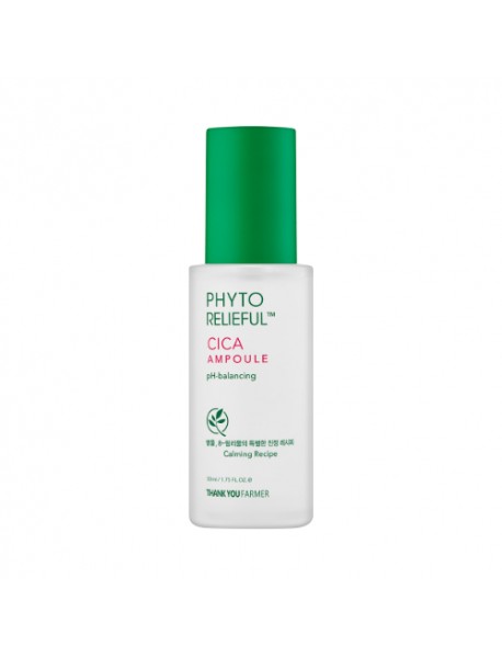 (THANK YOU FARMER) Phyto Relieful Cica Ampoule - 50ml